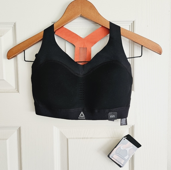 NWT Reebok Puremove XS/S Sports Bra - Picture 1 of 6